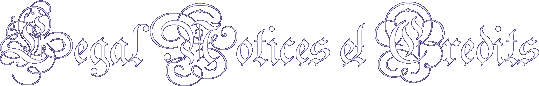Legal Notices and Credits